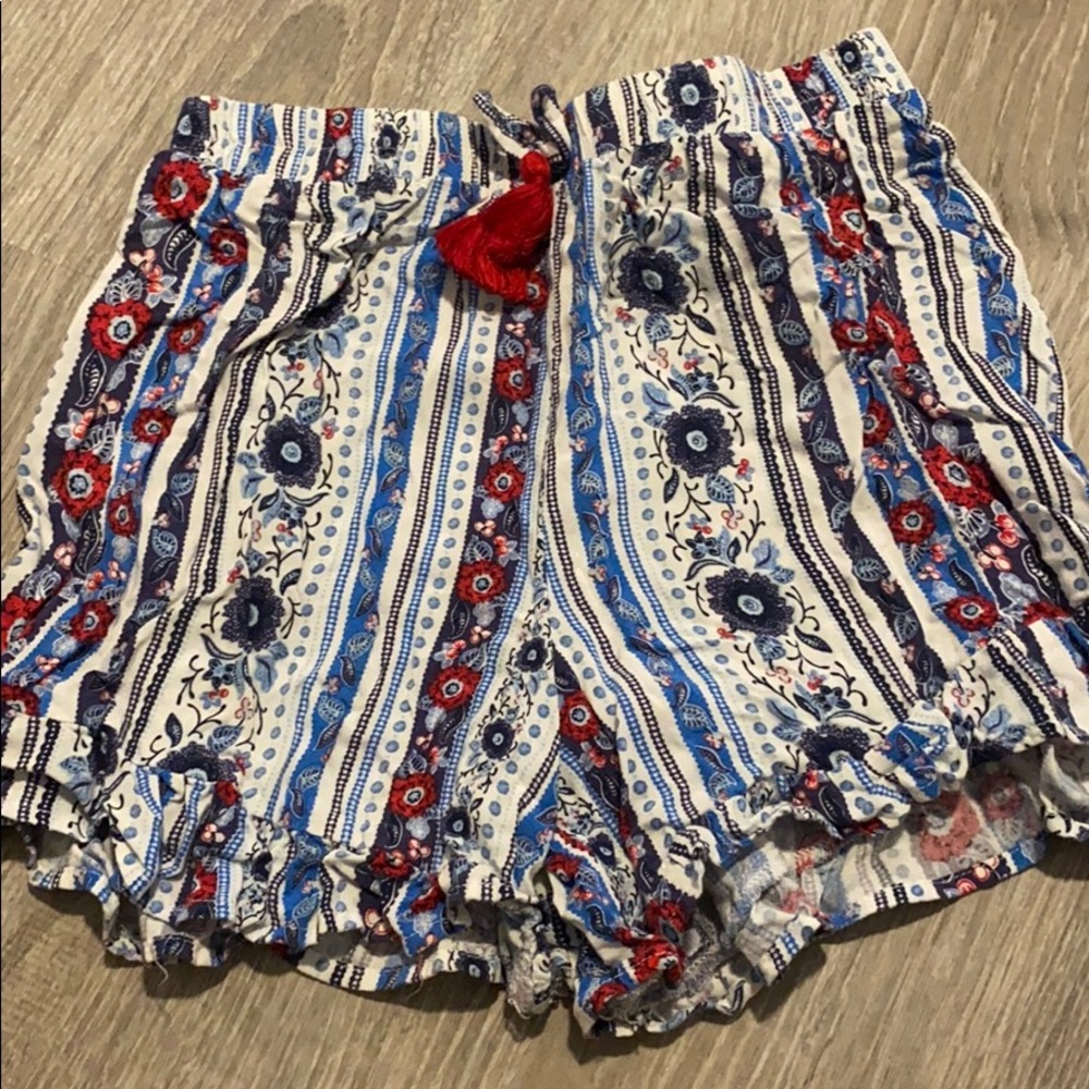 Multi colored shorts